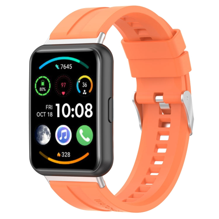 Cinturino in silicone per Huawei Watch Fit 2 con battistrada