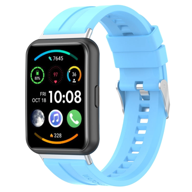 Cinturino in silicone per Huawei Watch Fit 2 con battistrada