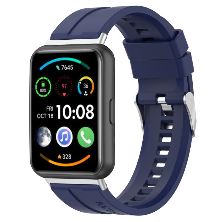 Cinturino in silicone per Huawei Watch Fit 2 con battistrada