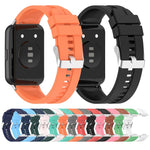 Cinturino in silicone per Huawei Watch Fit 2 con battistrada
