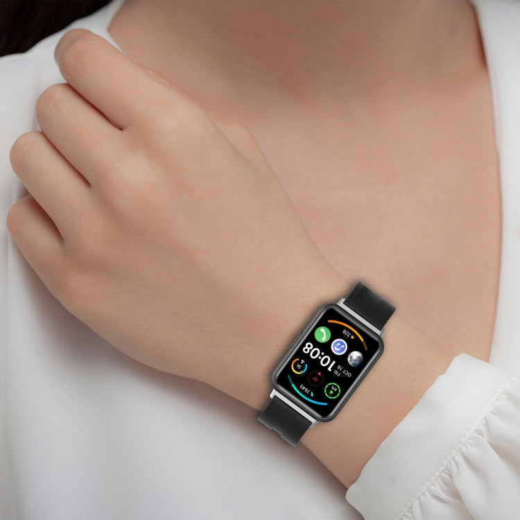 Cinturino in silicone per Huawei Watch Fit 2 con battistrada