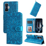 Custodia in pelle goffrata a portafoglio per Xiaomi Redmi K50 Gaming 5G, Note 10