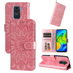 Custodia in pelle goffrata a portafoglio per Xiaomi Redmi K50 Gaming 5G, Note 10