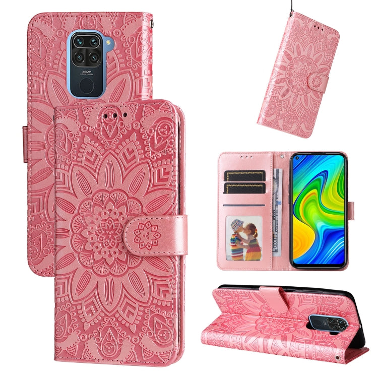 Custodia in pelle goffrata a portafoglio per Xiaomi Redmi K50 Gaming 5G, Note 10