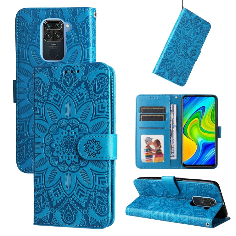 Custodia in pelle goffrata a portafoglio per Xiaomi Redmi K50 Gaming 5G, Note 10