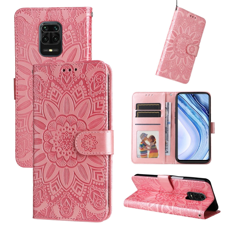 Custodia in pelle goffrata a portafoglio per Xiaomi Redmi K50 Gaming 5G, Note 10