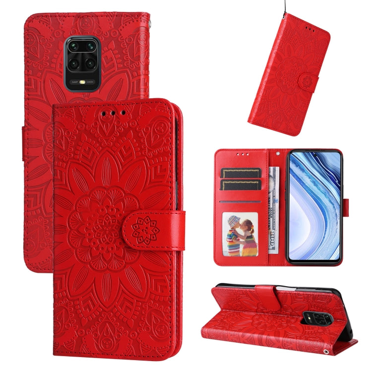 Custodia in pelle goffrata a portafoglio per Xiaomi Redmi K50 Gaming 5G, Note 10