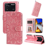 Custodia in pelle goffrata per Xiaomi Poco M4 Pro 4G, Poco X4 Pro 5G, 11T / 11T