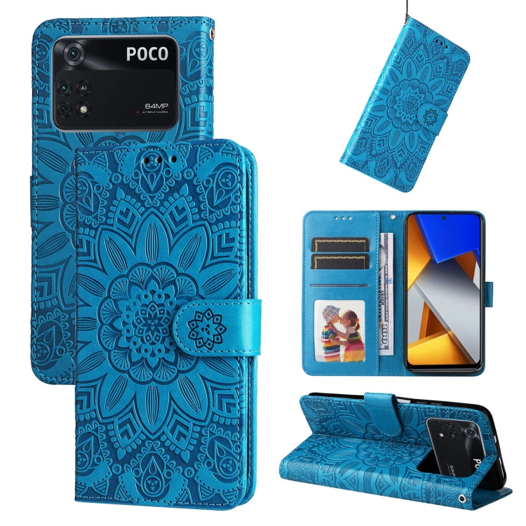Custodia in pelle goffrata per Xiaomi Poco M4 Pro 4G, Poco X4 Pro 5G, 11T / 11T