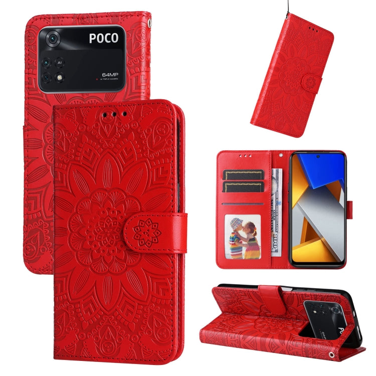 Custodia in pelle goffrata per Xiaomi Poco M4 Pro 4G, Poco X4 Pro 5G, 11T / 11T