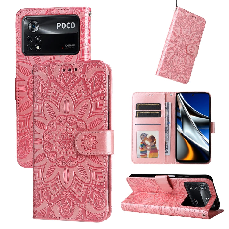 Custodia in pelle goffrata per Xiaomi Poco M4 Pro 4G, Poco X4 Pro 5G, 11T / 11T