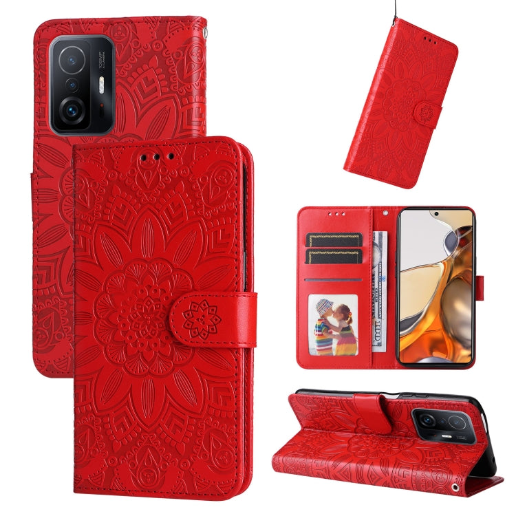 Custodia in pelle goffrata per Xiaomi Poco M4 Pro 4G, Poco X4 Pro 5G, 11T / 11T