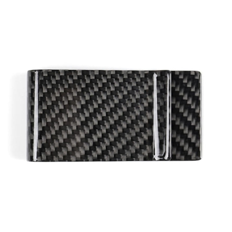Clip porta carte in fibra di carbonio per auto