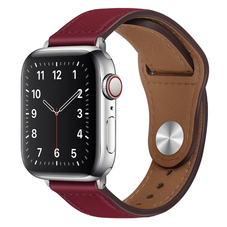 Cinturino in pelle PU per Apple Watch 42-45mm