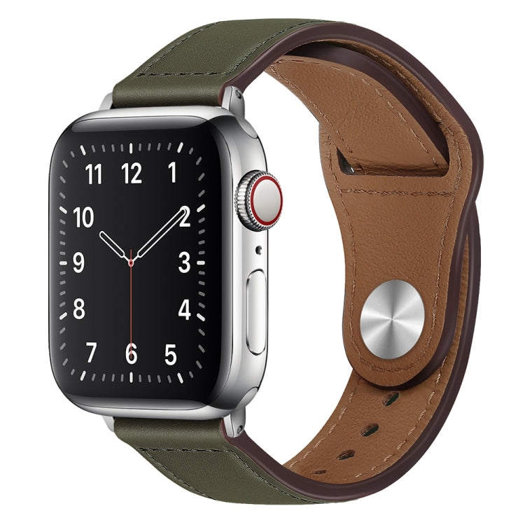 Cinturino in pelle PU per Apple Watch 42-45mm