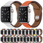 Cinturino in pelle PU per Apple Watch 42-45mm
