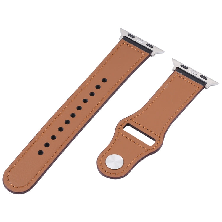Cinturino in pelle PU per Apple Watch 42-45mm