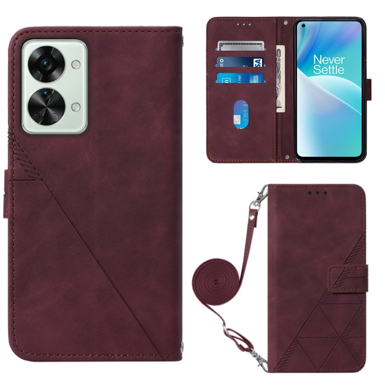 Custodia per cellulare in pelle con flip in rilievo 3D a tracolla per OPPO