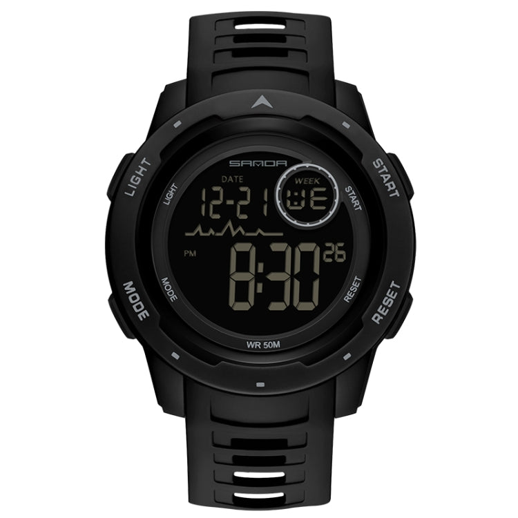 SANDA 2125 Orologio elettronico impermeabile doppio display
