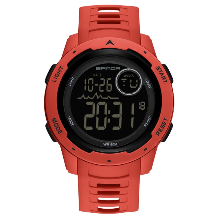 SANDA 2125 Orologio elettronico impermeabile doppio display