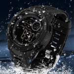 SANDA 2125 Orologio elettronico impermeabile doppio display
