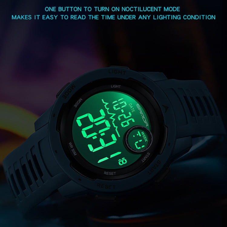 SANDA 2125 Orologio elettronico impermeabile doppio display
