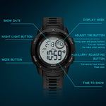 SANDA 2125 Orologio elettronico impermeabile doppio display