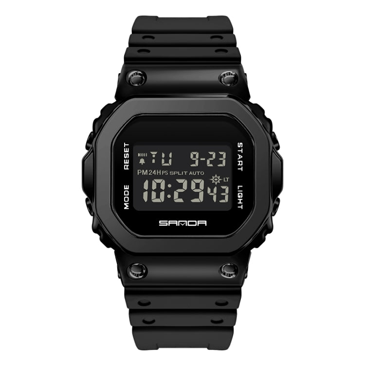 SANDA 2126 Orologio elettronico doppio display impermeabile