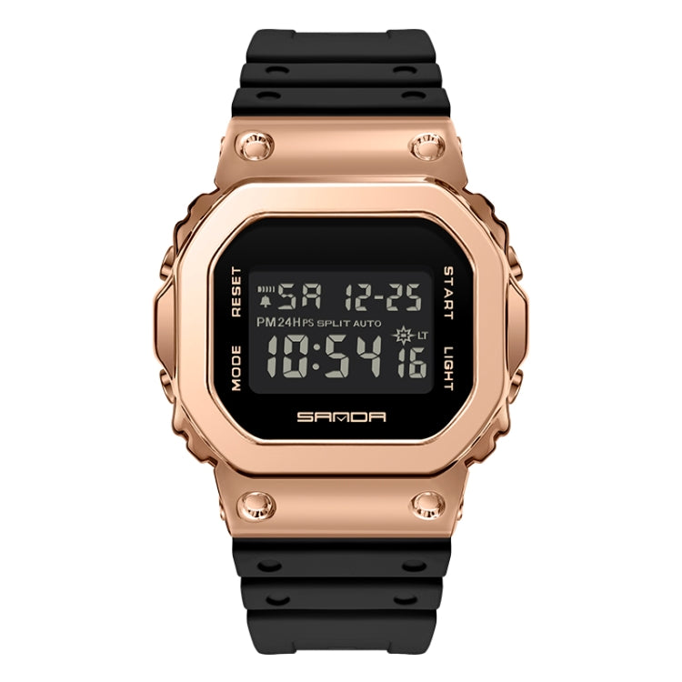 SANDA 2126 Orologio elettronico doppio display impermeabile