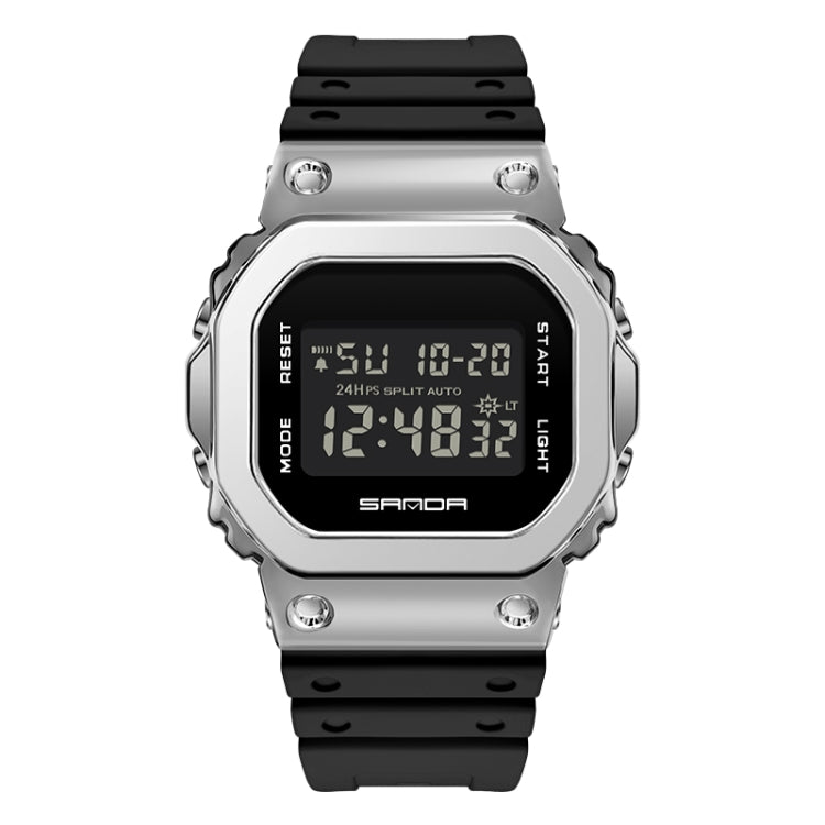 SANDA 2126 Orologio elettronico doppio display impermeabile