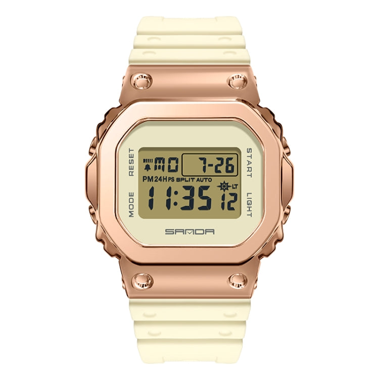 SANDA 2126 Orologio elettronico doppio display impermeabile