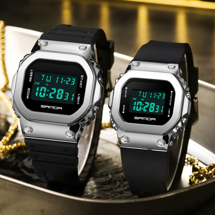 SANDA 2126 Orologio elettronico doppio display impermeabile