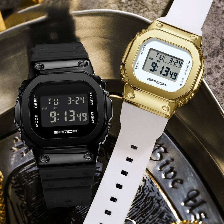 SANDA 2126 Orologio elettronico doppio display impermeabile