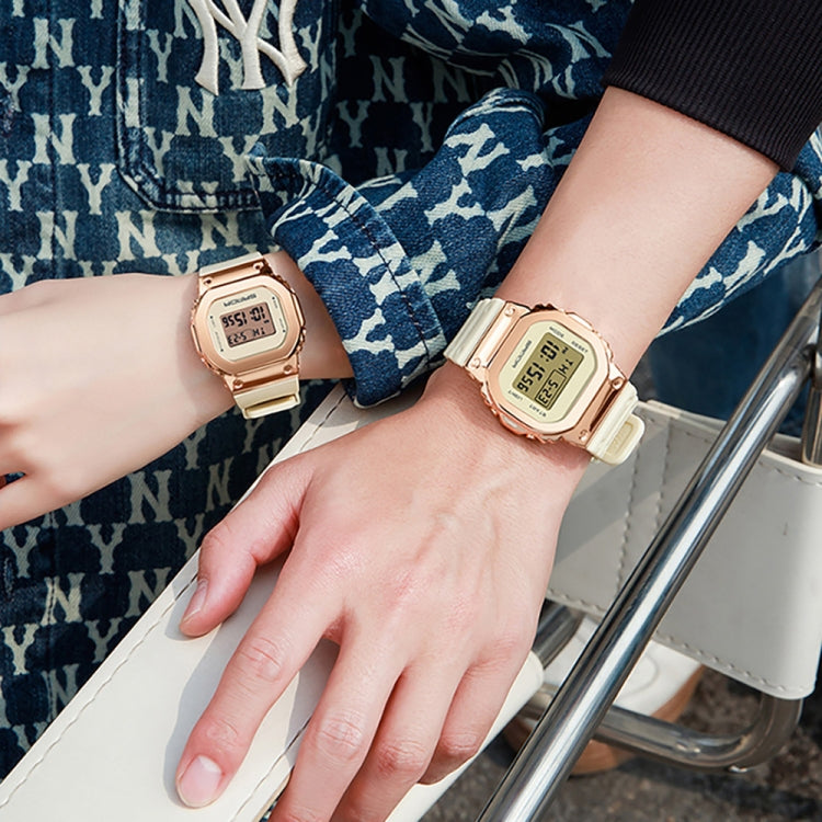 SANDA 2126 Orologio elettronico doppio display impermeabile