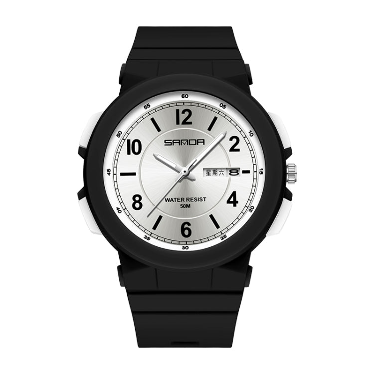 Sanda 6097 Orologio elettronico impermeabile con cinturino TPU