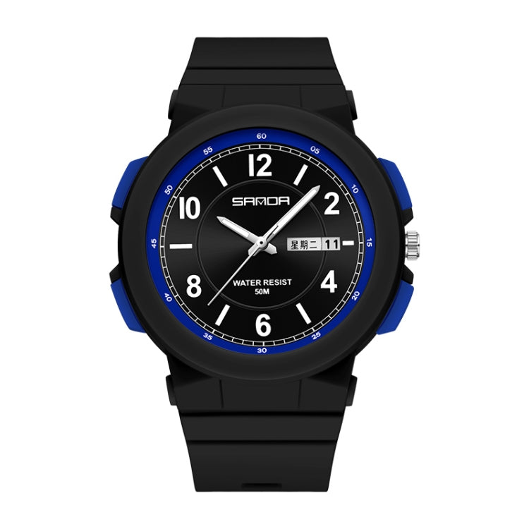 Sanda 6097 Orologio elettronico impermeabile con cinturino TPU