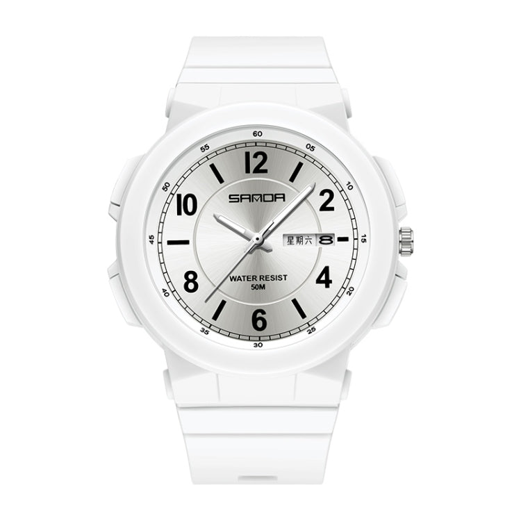 Sanda 6097 Orologio elettronico impermeabile con cinturino TPU