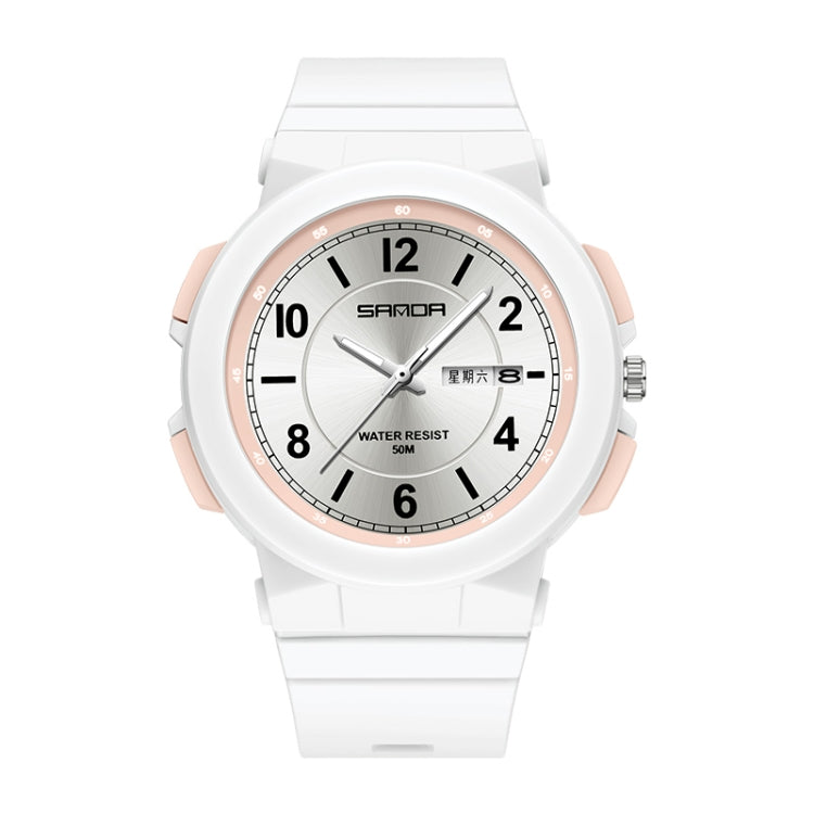 Sanda 6097 Orologio elettronico impermeabile con cinturino TPU