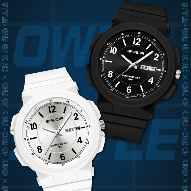 Sanda 6097 Orologio elettronico impermeabile con cinturino TPU