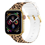 Cinturino Apple Watch con stampa a colori e fibbia quadrata