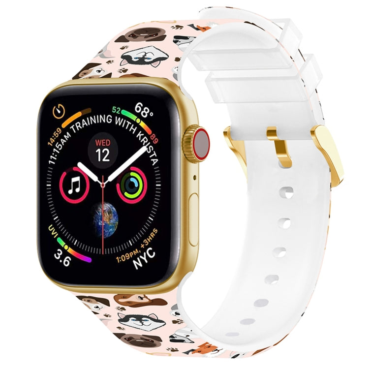Cinturino Apple Watch con stampa a colori e fibbia quadrata