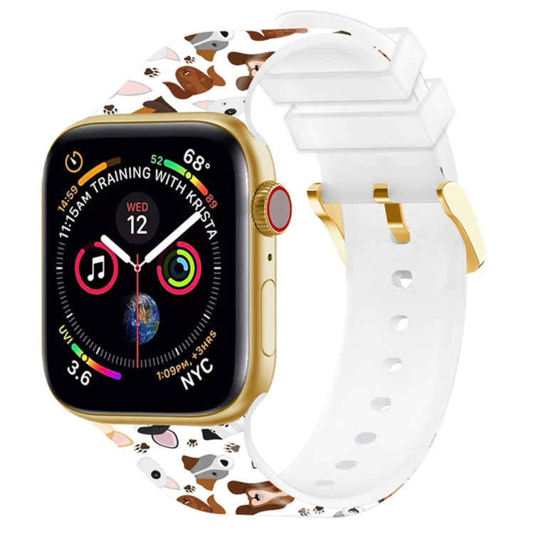 Cinturino Apple Watch con stampa a colori e fibbia quadrata