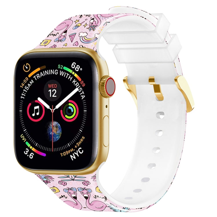 Cinturino Apple Watch con stampa a colori e fibbia quadrata