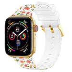 Cinturino Apple Watch con stampa a colori e fibbia quadrata