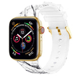 Cinturino colorato con fibbia quadrata per Apple Watch