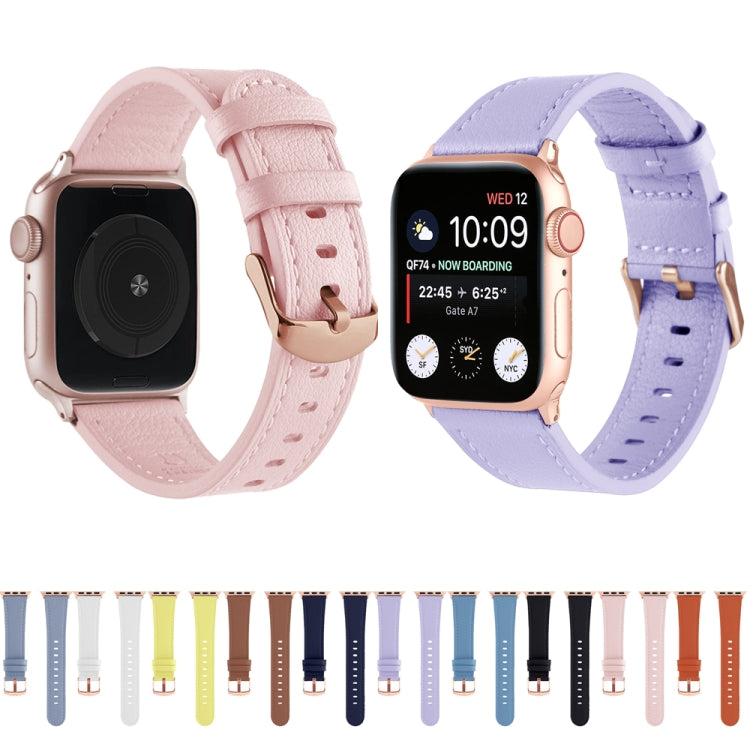 Cinturino in vera pelle per Apple Watch vari modelli
