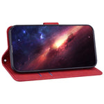 Custodia per telefono in pelle goffrata geometrica per Tecno Spark 6 GO
