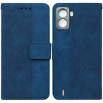 Custodia per telefono in pelle goffrata geometrica per Tecno Spark 6 GO
