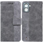 Custodia per telefono in pelle goffrata geometrica per Tecno Spark 6 GO