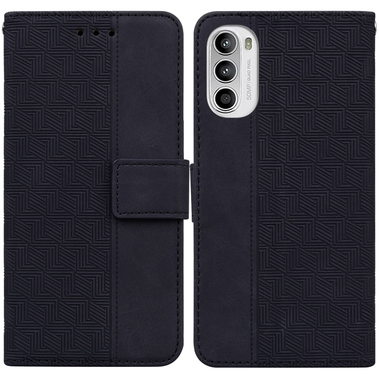 Custodia per telefono in pelle goffrata geometrica per Tecno Spark 6 GO